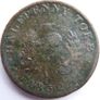 1832 Canada 1/2 Penny Nova Scotia King George Iv Thistle Token Image 3