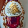 Vintage French style Opaline Glass Vase  height 25.5cm Image 3
