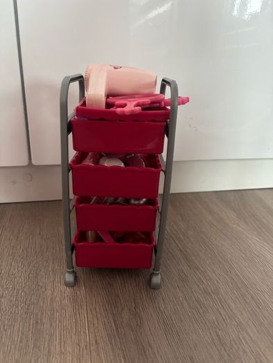 our generation salon chair and accessory trolley