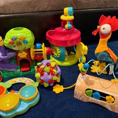Mix of baby toys, vetch, Montessori, musical