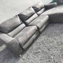 Grey Chaise Couch Image 2