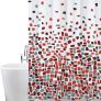 Shower Curtain Mould and Mildew Resistant Solid, 180 x 180 cm (FREE POSTAGE) Image 2