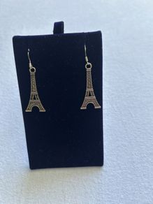 Silver tone earrings