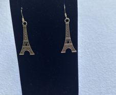 Silver tone earrings