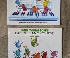 John Thompson Part 2 and 3 piano books