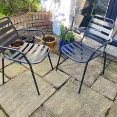 New garden chairs