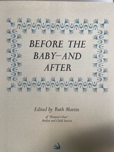 Vintage Hardback baby book