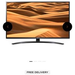 50" LG Ultra HD 4k smart tv