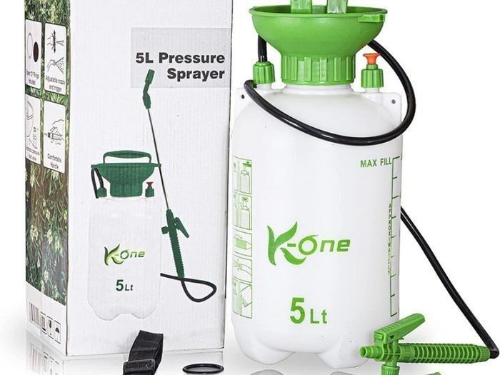 NEW 5L Garden Pump Action Pressure Sprayer For Water Fertilizers Pesticides Weed Killer Pressure Relief Valve