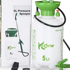 NEW 5L Garden Pump Action Pressure Sprayer For Water Fertilizers Pesticides Weed Killer Pressure Relief Valve