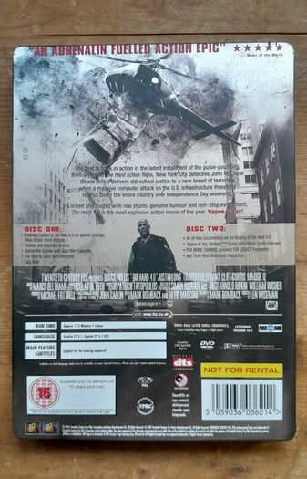 Die Hard 4.0 - Steelbook - Ultimate Action Edition