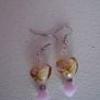 Heart earrings,Handmade earrings.Valentine's Day.Gift Image 5