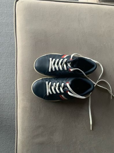 Boys Tommy Hilfiger Navy Shoes