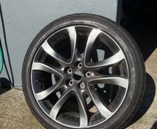 spare Alloy wheel & tyre