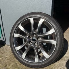 spare Alloy wheel & tyre
