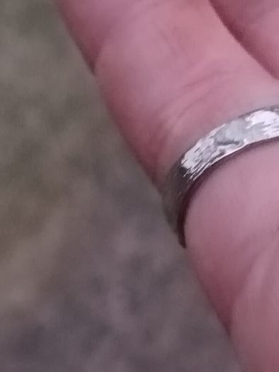 Vintage Irish Sterling Silver Buckle Ring