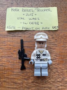 Lego minifigure Hoth Rebel Trooper sw0678 - 2015