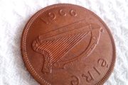 1966 Irish Penny.