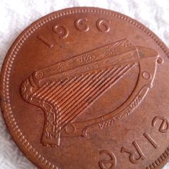 1966 Irish Penny.
