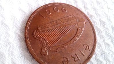 1966 Irish Penny.