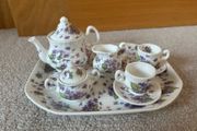 vintage St George miniature porcelain tea set