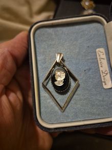 Vintage Cameo Pendant