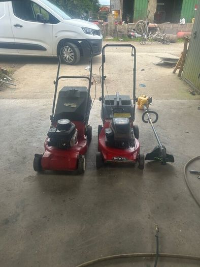 lawnmowers and strimmers