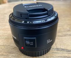 New Canon EF 50mm f1.8 II