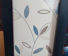 Framed Leaf Print Art (Ergo Paul) Large