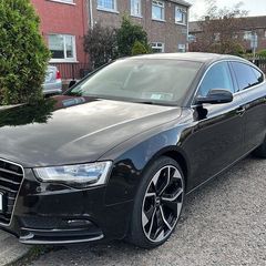 Audi A5 2.0 TDI 2016, Black on Black, 20" Wheels