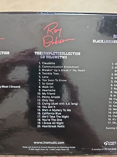 Roy Orbison 2CD + VHS Boxset  - The Complete Collection