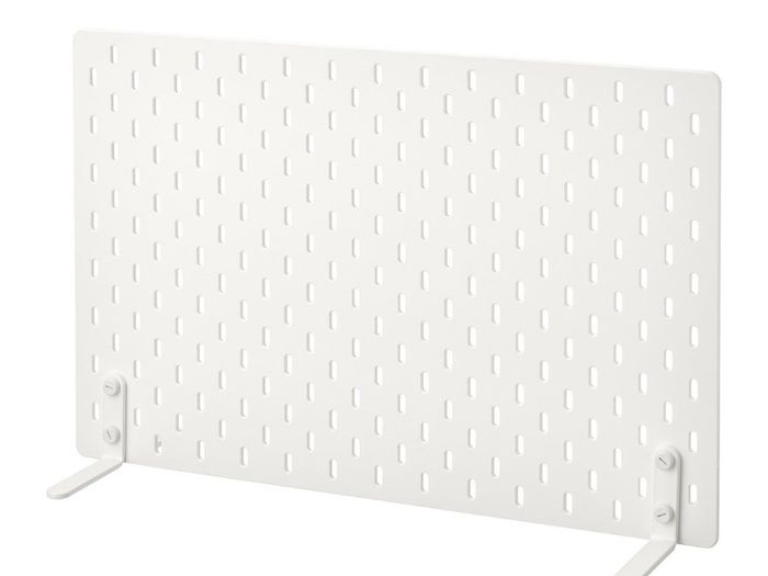 TOGETHER OR CAN BE SOLD SEPARATELY: IKEA desk, lamp, and desktop storage and organisation