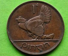 Ireland 1931 year Bronze Penny.