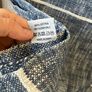 Pomax Navy & white Throw Image 3