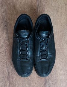 Ecco gortex size 10 black shoes