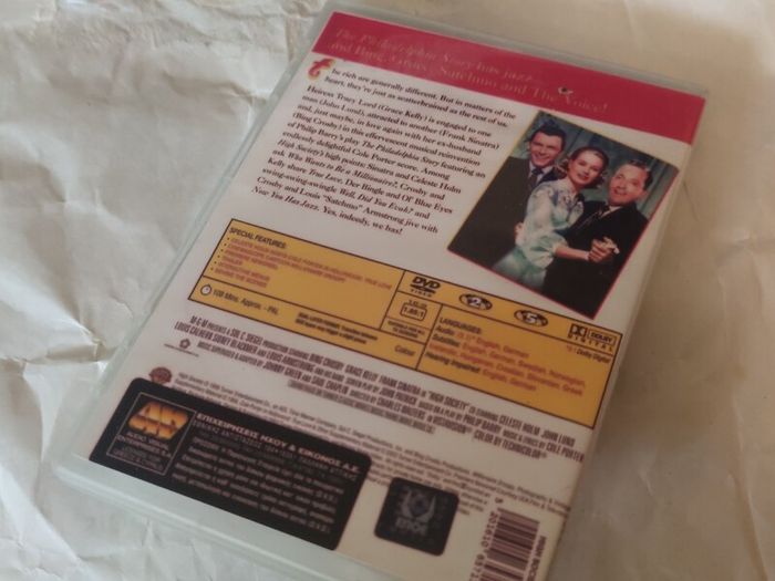 High Society Dvd