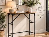 Console Table 75cm Slim Narrow Design
