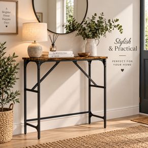 Console Table 75cm Slim Narrow Design