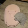 Pink Lalizou baby nest + grey cover + Newborn set Image 2