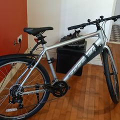 Carrera Parva Mens Hybrid Bike & Accessories