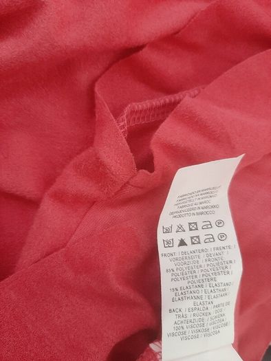 new pink top M with tag