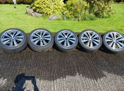 5 x genuine Audi a6 S line alloys and tyres
