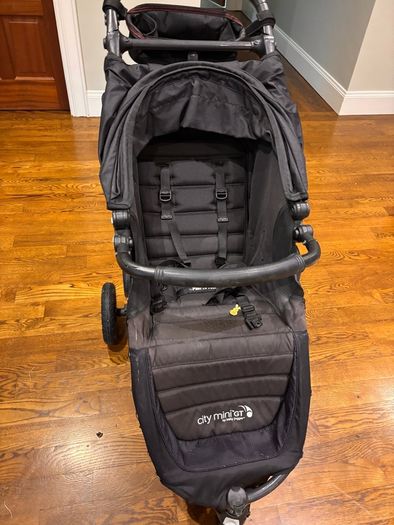 Baby Jogger City Mini GT Buggy + Rain Cover Black