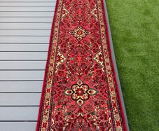 Handmade Persian Hallway Rug XXL Hand-Knotted Wool