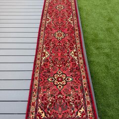 Handmade Persian Hallway Rug XXL Hand-Knotted Wool