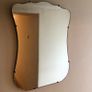 Large Art Deco frameless mirror Image 2
