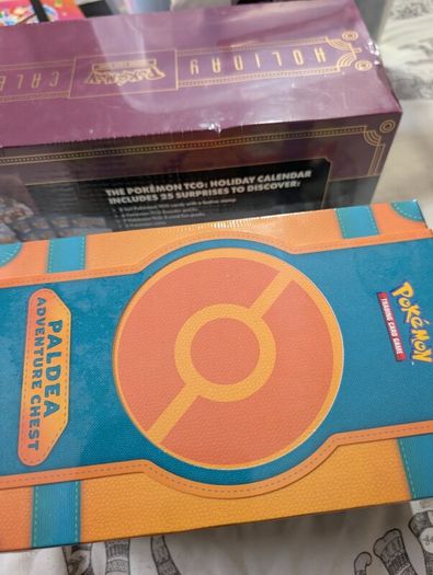 pokemon paldea adventure box sealed