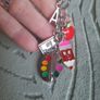 number 1 teacher keyring Image 2