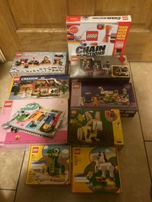 lego sets new in sealed box free postage