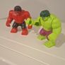 LEGO Marvel Super Heroes Red Hulk Vs Green Hulk Big Lego Figures Image 2